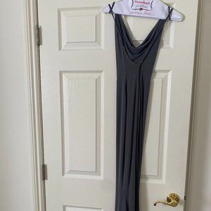 Olive Green Formfitting Gown